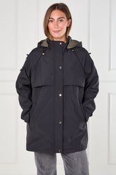 8Pcs Black and Khaki Reversible Parka