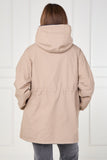 8Pcs Navy and Stone Reversible Parka